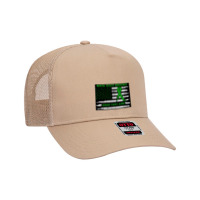 Mental Health Awareness American Flag Nobody Fights Alon Mesh Back Trucker Hat | Artistshot