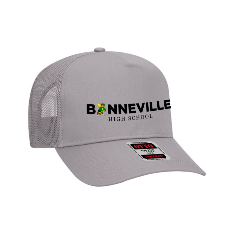 Bonneville High School 2 Mesh Back Trucker Hat by almeroalvin | Artistshot