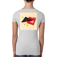 Abstract Dimention On The Box Women's Triblend Scoop T-shirt | Artistshot