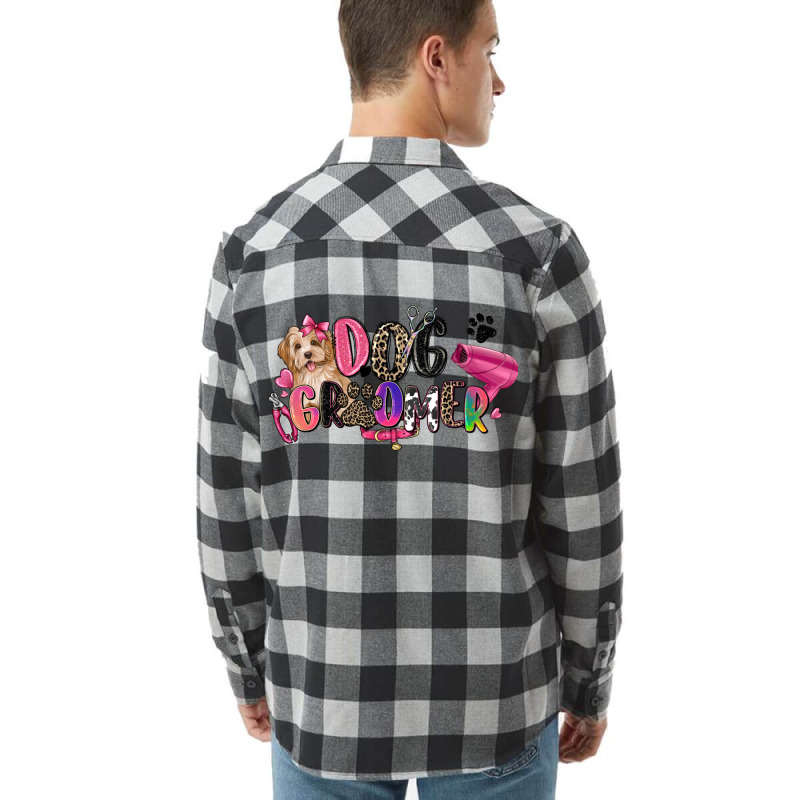 Dog Groomer Flannel Shirt | Artistshot