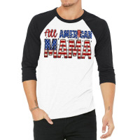 All American Mama Zillion 3/4 Sleeve Shirt | Artistshot