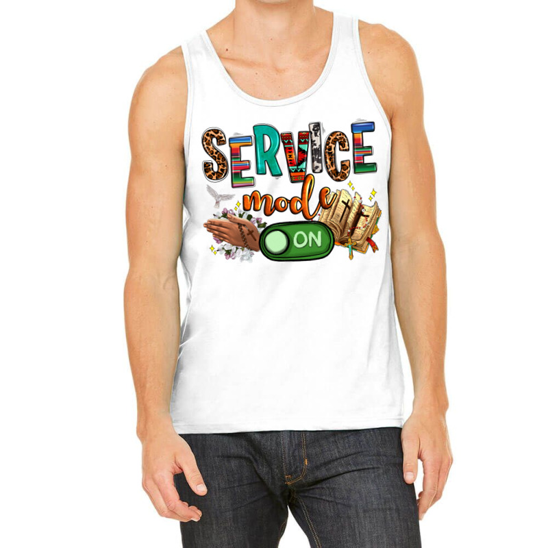 Service Mode On Woman Version Tank Top | Artistshot