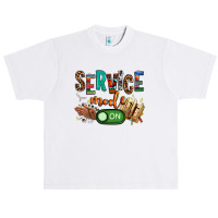 Service Mode On Woman Version Urban Heavy T-shirt | Artistshot