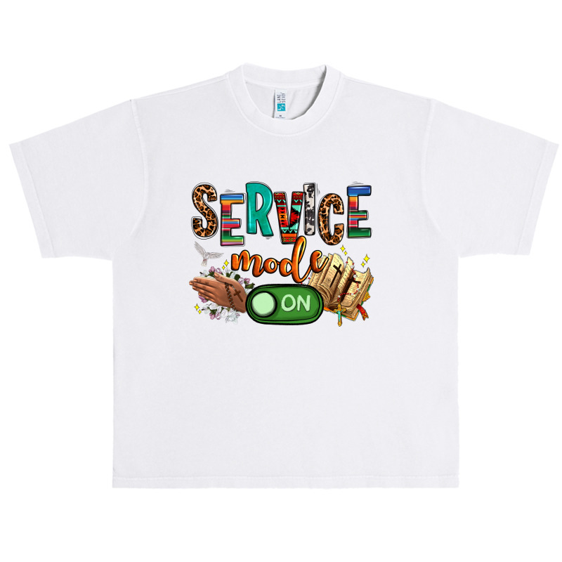 Service Mode On Woman Version Urban Heavy T-shirt | Artistshot