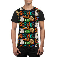 Service Mode On Graphic T-shirt | Artistshot