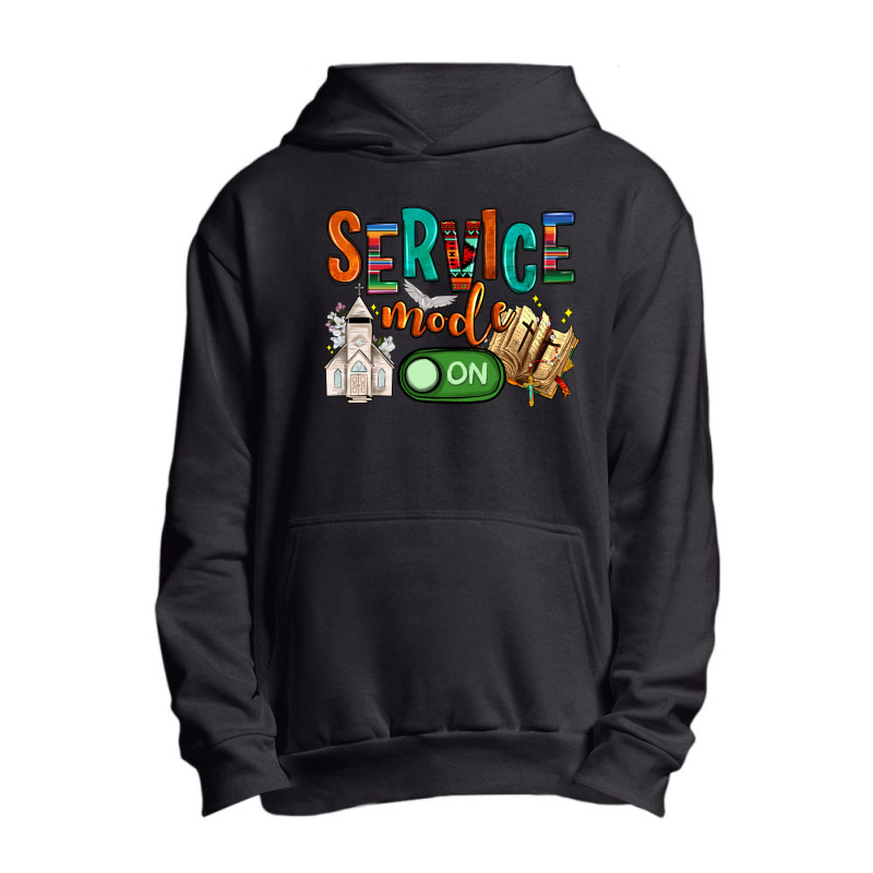 Service Mode On Urban Pullover Hoodie | Artistshot