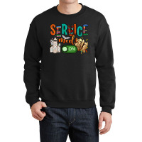 Service Mode On Crewneck Sweatshirt | Artistshot