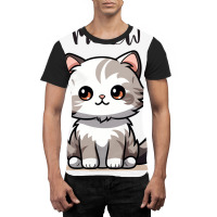 Cat Graphic T-shirt | Artistshot