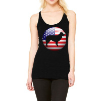 American Flag Australian Shepherd Vintage Retro Aussie Dog Racerback Tank | Artistshot