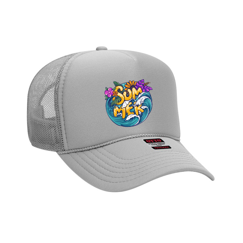 Summer Foam Trucker Hat by creativelylily | Artistshot