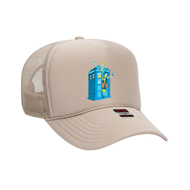 Most Excellent Time Travellers Foam Trucker Hat by nhan0105 | Artistshot