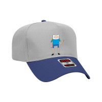 Finn Adventure Time Adjustable Baseball Cap | Artistshot