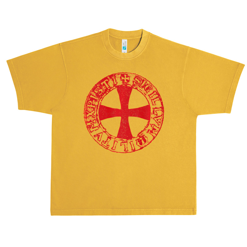 Mens Crusader Knight  Knights Templar Cross T  Badge Urban Heavy T-shirt | Artistshot