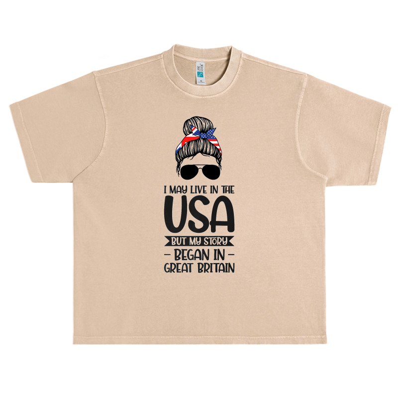 I May Live Usa Great Great Britain British Roots Premium Urban Heavy T-shirt | Artistshot