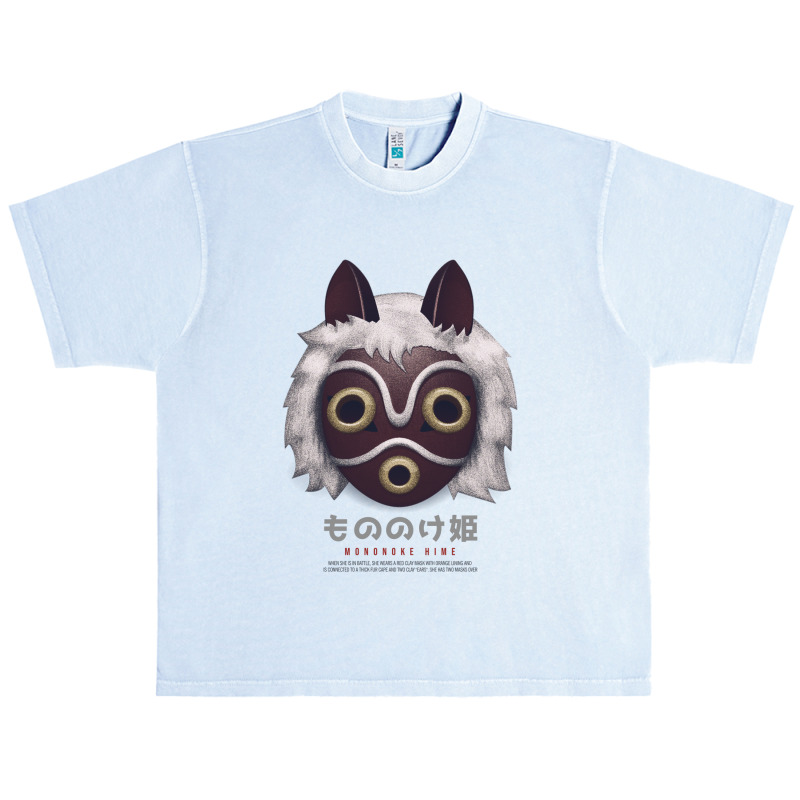 Mononoke Mask Foggy T-shirt Urban Heavy T-shirt by Tokosiji | Artistshot