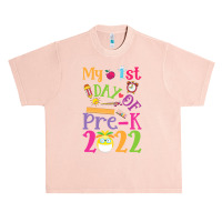 Kids My 1st Day Of Prek 2022 First Day Of School Preschool Prek Urban Heavy T-shirt | Artistshot