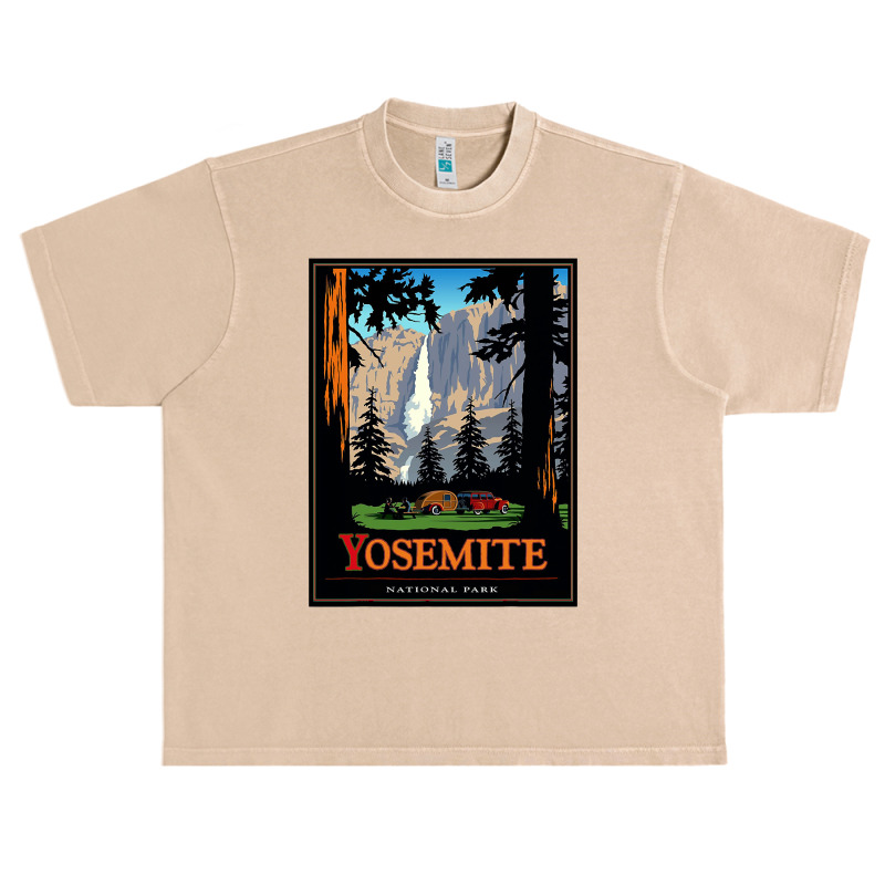 Yosemite Vintage National Park Urban Heavy T-shirt | Artistshot