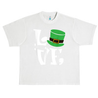 Saint Patrick's Day Love Lettering T Shirt Urban Heavy T-shirt | Artistshot