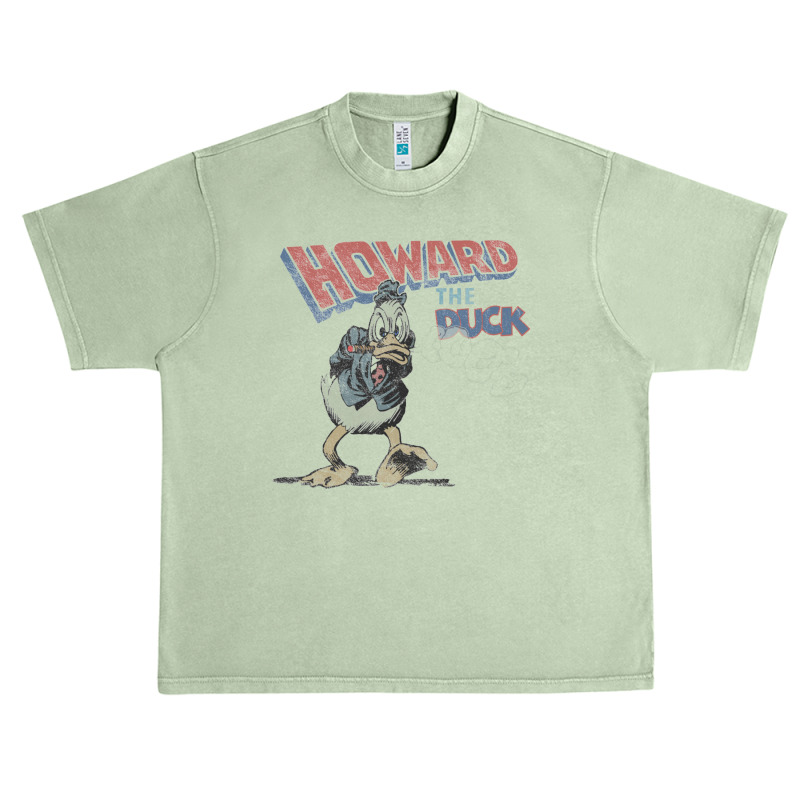 Howard The Duck, Faded And Distressed   Howard The Duck Urban Heavy T-shirt | Artistshot