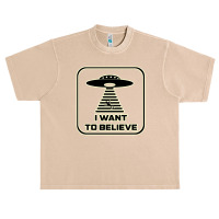 I Want To Believe, Because The Truth Is Out There   X Files Urban Heavy T-shirt | Artistshot