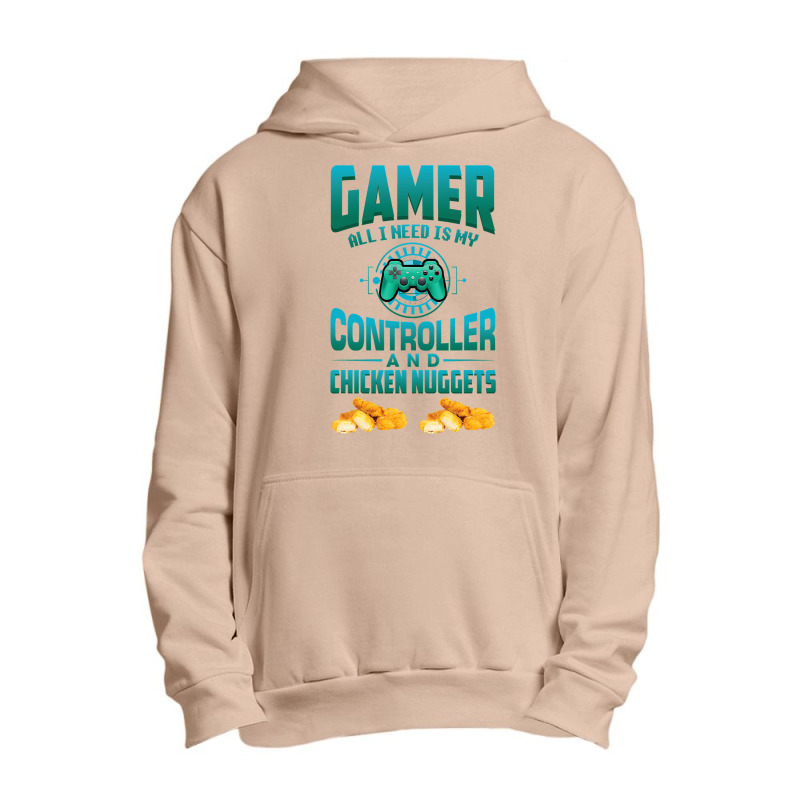 Gamer  For Kids Adults Video Games Chicken Nuggets Urban Pullover Hoodie | Artistshot