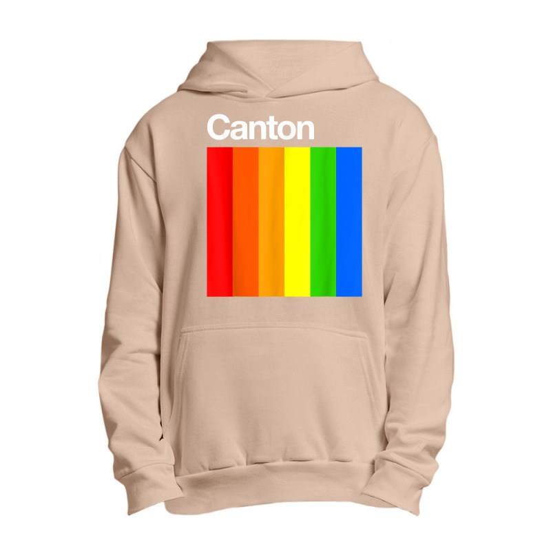 Canton Colors College University Alumni T Shirt Urban Pullover Hoodie | Artistshot