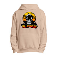 Halloween Graphic T-shirt Design And Typography Urban Pullover Hoodie | Artistshot