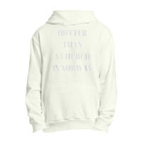 Hotter Than A Church In Norway Black Metal T  Shirt Urban Pullover Hoodie | Artistshot