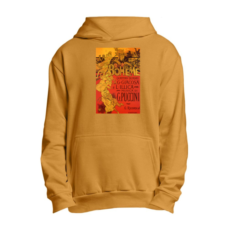 Vintage La Boheme Opera Urban Pullover Hoodie by acesenpaii | Artistshot