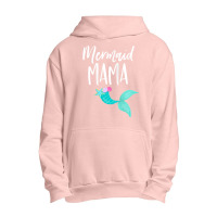 Womens Mermaid Birthday Party Shirt For Girl Momma Mom Mermaid Mama Ta Urban Pullover Hoodie | Artistshot