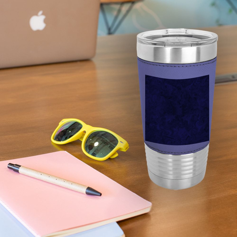 Dark Blue Velvet Leatherette Tumbler | Artistshot