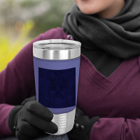 Dark Blue Velvet Leatherette Tumbler | Artistshot