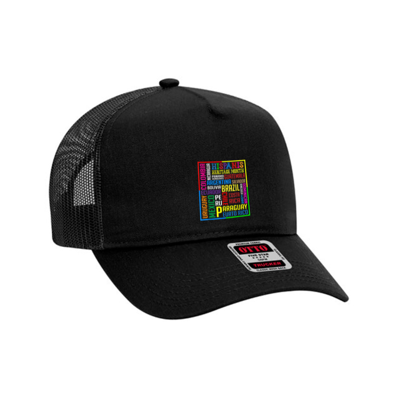 All Latin American Latino Hispanic Heritage Month Mesh Back Trucker Hat by LemonJack | Artistshot