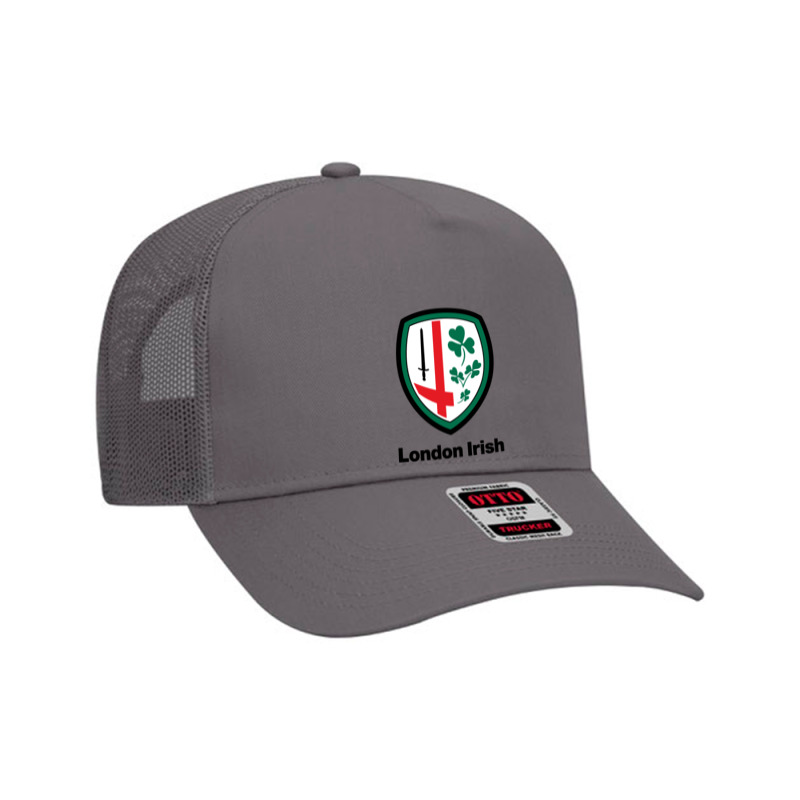 London Irish Mesh Back Trucker Hat by SomArt | Artistshot