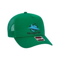 Cronulla Sharks Mesh Back Trucker Hat | Artistshot