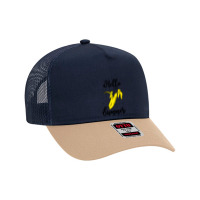 Hello Summer Banana Mesh Back Trucker Hat | Artistshot