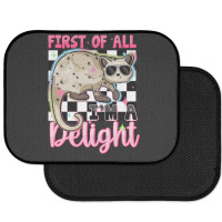 First Of All I'm A Delight Rear Car Mat | Artistshot