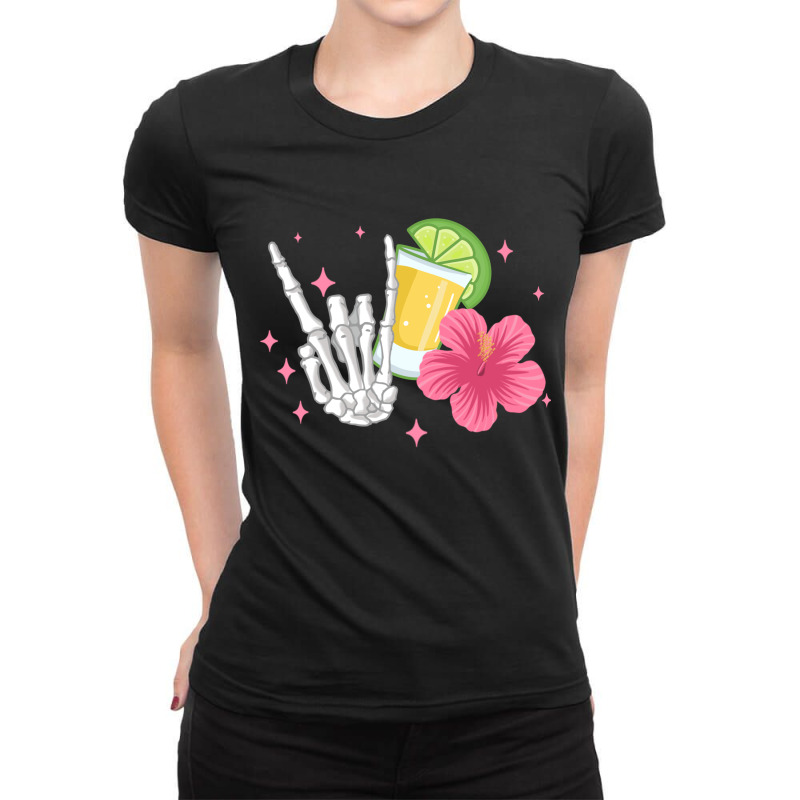 If You Are Gonna Be Salty At Least Bring The Tequi Ladies Fitted T-shirt | Artistshot