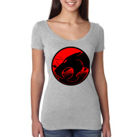 Thundercat Blackred Blues Women's Triblend Scoop T-shirt | Artistshot