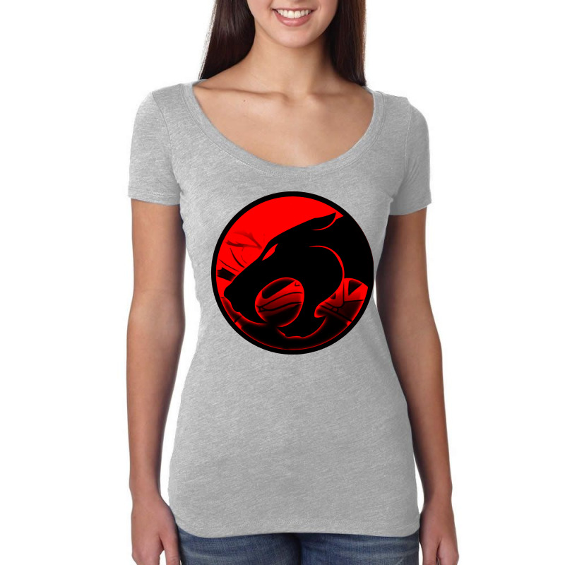 Thundercat Blackred Blues Women's Triblend Scoop T-shirt by jhajal shop | Artistshot