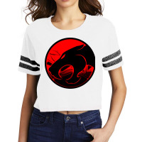 Thundercat Blackred Blues Scorecard Crop Tee | Artistshot