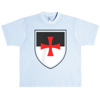 Knights Templar Shield Cross Crusades Side Print T Shirt Urban Heavy T-shirt | Artistshot