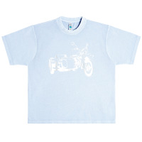 Sidecar Motorcycle  Vintage 3 Wheel Motorbike Tee T Shirt Urban Heavy T-shirt | Artistshot