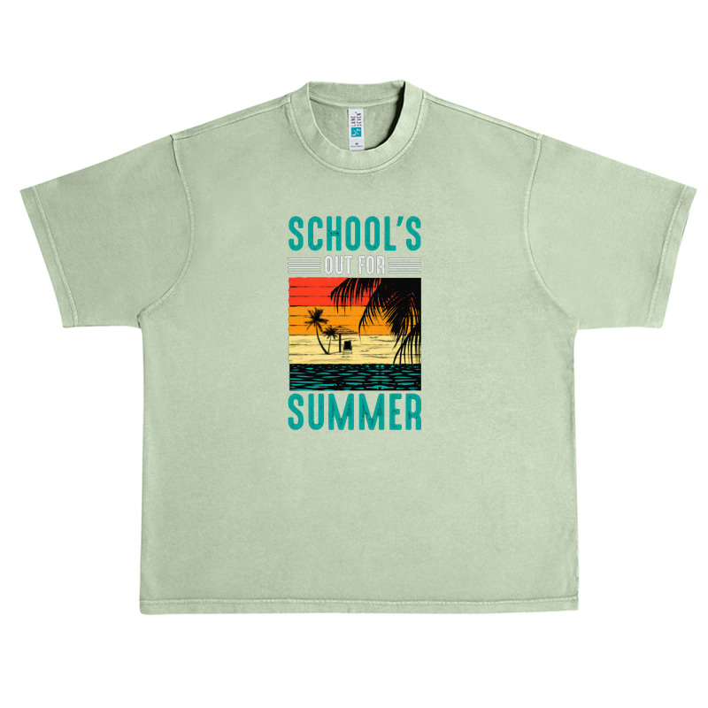 Summer Vibes School Out For Sunset Urban Heavy T-shirt | Artistshot