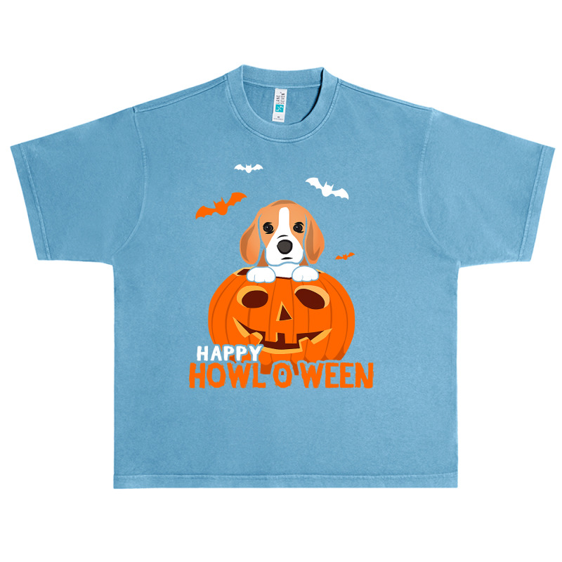 Cute Halloween Beagle Dog Pumpkin Costumes Thanksgiving Urban Heavy T-shirt | Artistshot