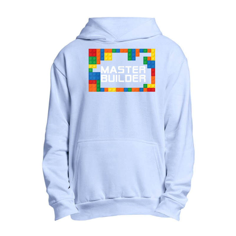 Master Builder Engineer Big Building Blocks Build Children T Shirt Urban Pullover Hoodie | Artistshot