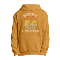 Retro Train Lovers Men Sorry I Tooted Train Locomotive Rails T Shirt Urban Pullover Hoodie | Artistshot