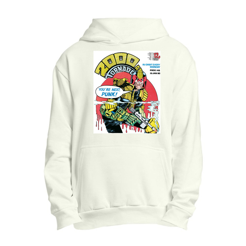 Judge Dredd Dredd Police Mega City Mega City Mega City One Coverpunk M Urban Pullover Hoodie | Artistshot