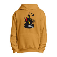 Haunted House Urban Pullover Hoodie | Artistshot