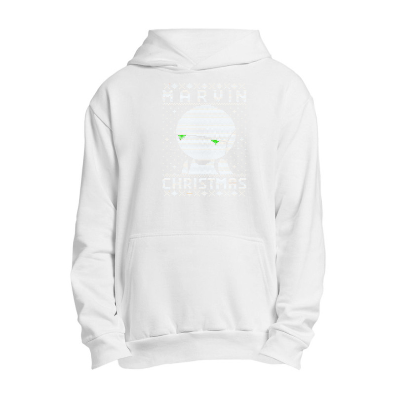 Marvin Christmas   H2g2 Urban Pullover Hoodie | Artistshot